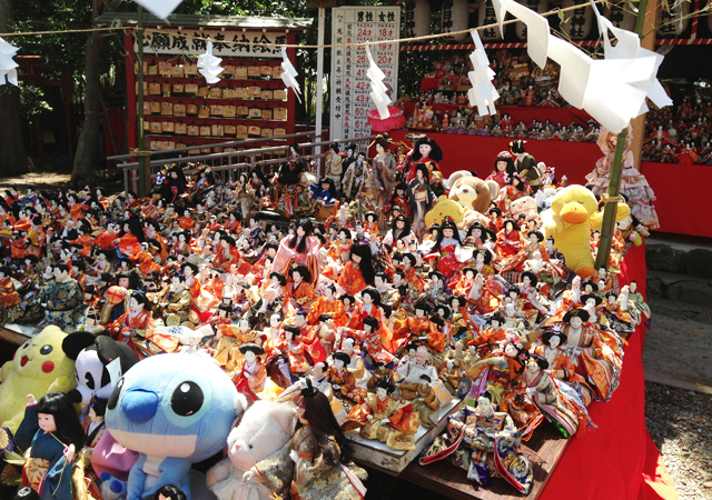 平成25年の人形供養祭の様子